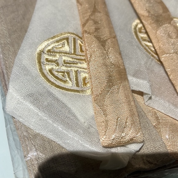 Linen table chopsticks sets of 6- NEW - Picture 2 of 6